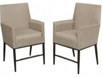 $263 off Hampton Bay Aria Patio High Dining Chairs (2-Pack)