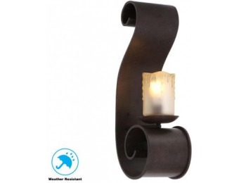 80% off Adelaide Collection Outdoor Bronze Large Sconce