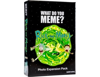 50% off What Do You Meme? Rick and Morty Photo Expansion Pack