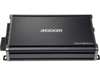 $100 off KICKER CX 600W Class AB Bridgeable Multichannel Amplifier