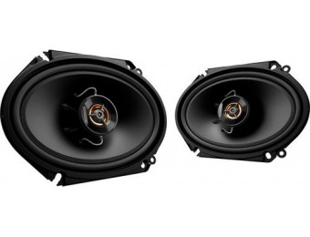 55% off Kenwood Road Series 6" x 8" 2-Way Car Speakers (Pair)