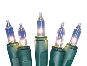 $2 off 100-Count Incandescent Christmas Lights, Several Styles