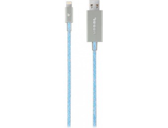 50% off Modal Apple MFi Certified 3' Lighted Lightning Cable - Silver