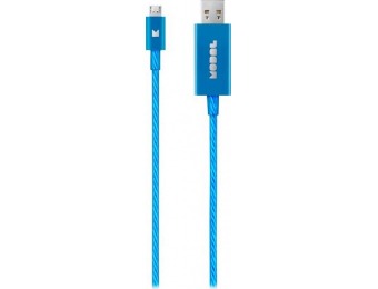 75% off Modal Apple MFi Certified 3' Lighted Lightning Cable - Blue