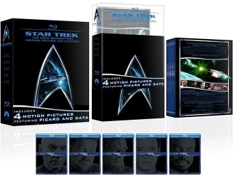 73% off Star Trek: TNG Motion Picture Collection (Blu-ray)