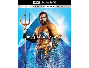33% off Aquaman (4K Ultra HD Blu-ray/Blu-ray)