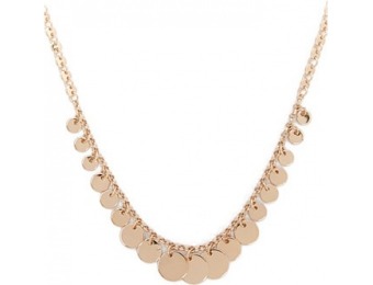 83% off Disc Charm Necklace
