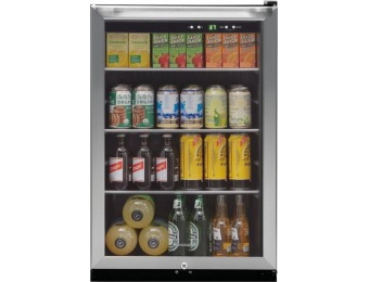 $150 off Frigidaire 138-Can Beverage Center - Stainless steel