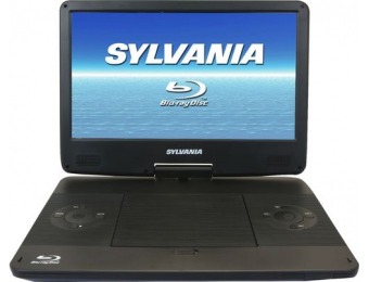 $50 off Sylvania 13.3” Portable Blu-ray Player