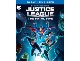 70% off Justice League vs. The Fatal Five (Blu-ray/DVD)