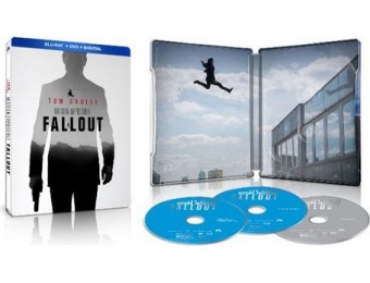 70% off Mission: Impossible - Fallout [SteelBook] Blu-ray/DVD
