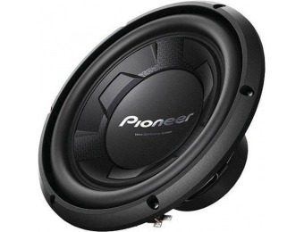 44% off Pioneer 10" Single-Voice-Coil 4-Ohm Subwoofer