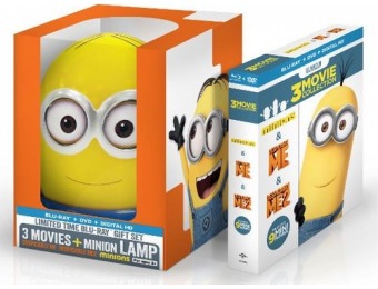 44% off Despicable Me: 3-Movie Collection (Blu-ray) w/ Minion Lamp