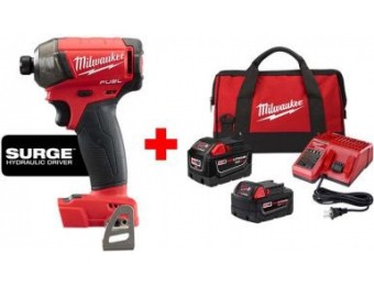 $149 off Milwaukee M18 Lithium-Ion Brushless 1/4" Hex Impact Driver