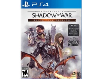 78% off Middle-Earth: Shadow of War Definitive Edition - PlayStation 4