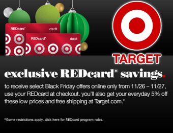 Black Friday Early Access to Select Offers with REDcard (29 offers)