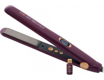 $55 off CHI Deep Brilliance Hair Straightener - Purple