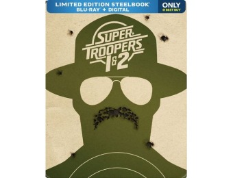 33% off Super Troopers 1 & 2 [SteelBook] (Blu-ray)