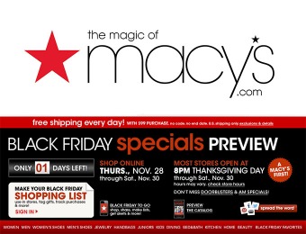 Macy's Black Friday Specials Preview - See all the Deals & Doorbusters!