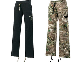 $30 off Realtree Girl Women's Breeze Pants (Ebony or Max1 Camo)