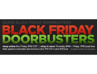 Sears Black Friday Doorbusters - Available Online Now! (1643 deals)