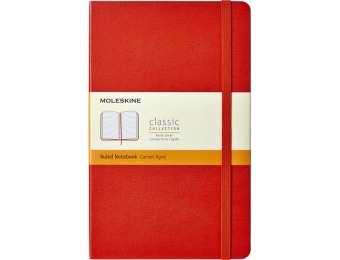 45% off Moleskine Classic Ruled Notebook - Red