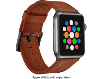 $10 off Platinum Band Leather Strap for Apple Watch 42/44mm