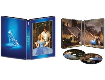 $25 off Cinderella [SteelBook] 4K Ultra HD Blu-ray