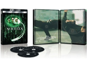61% off The Matrix [SteelBook] 4K Ultra HD Blu-ray/Blu-ray