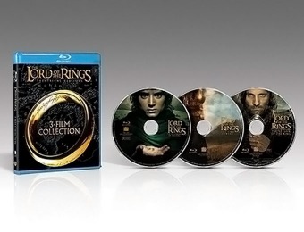 60% off Lord Of The Rings: The Motion Picture Trilogy (Blu-ray)
