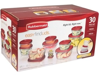 77% off Rubbermaid 30-Piece Easy Find Lid Set