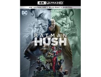 33% off Batman: Hush (4K Ultra HD Blu-ray/Blu-ray)