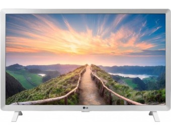 $50 off LG 24LM520S-WU 24" LED 720p Smart HDTV