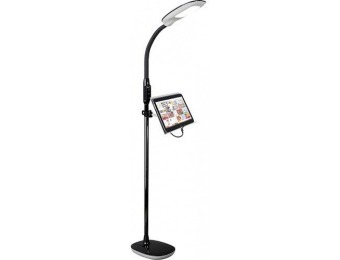 $70 off OttLite ClearSun LED Floor Lamp with Tablet Stand and USB