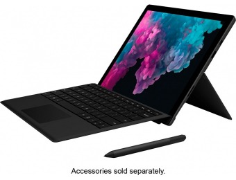 $500 off Microsoft Surface Pro 6 12.3" Touch-Screen - Core i7, 256GB