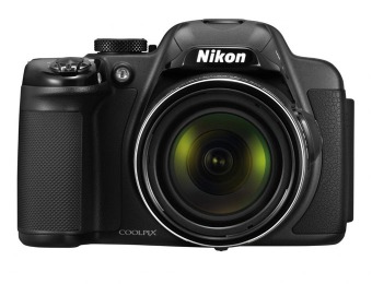 $153 off Nikon Coolpix P520 18-MP Digital Camera (black or Red)