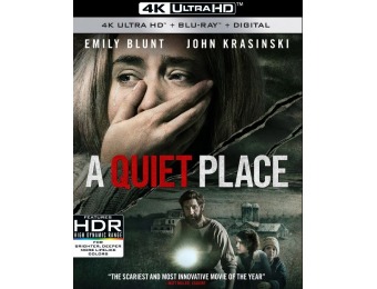73% off A Quiet Place (4K Ultra HD Blu-ray/Blu-ray)