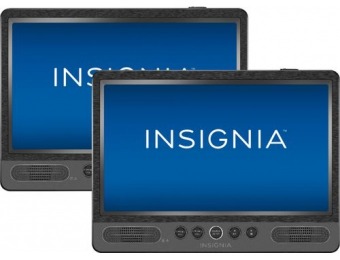 $60 off Insignia 10" Dual Screen Portable DVD Player
