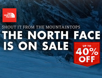 The North Face Sale - Up to 40% off!