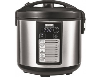 40% off Bella Pro Series 20-Cup Rice Cooker - Stainless Steel
