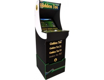 $215 off Arcade1Up Golden Tee Arcade Cabinet with Riser