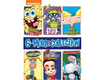 53% off Nickelodeon Animated Movies Collection [6 Discs] (DVD)