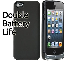 70% off Titan iPhone 5 2200 mAh Rechargeable Battery Case