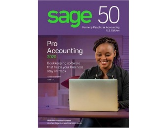 $190 off Sage 50 Pro Accounting 2020 - Windows