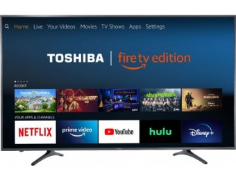 $220 off Toshiba 65" LED Smart 4K UHD TV - Fire TV Edition