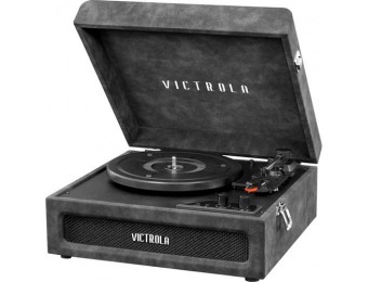 $30 off Victrola Bluetooth Stereo Turntable - Lambskin Gray