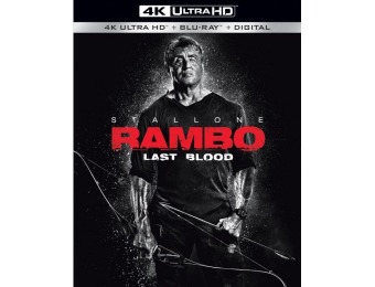 50% off Rambo: Last Blood (4K Ultra HD Blu-ray/Blu-ray)