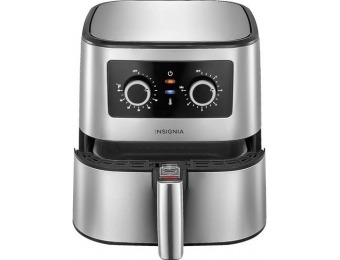 $50 off Insignia 5-qt Analog Air Fryer - Stainless Steel