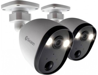 $100 off Swann HD Wi-Fi Spotlight Surveillance Camera (2-Pack)
