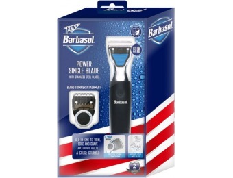 $15 off Barbasol Rechargeable Power Wet/Dry Electric Shaver